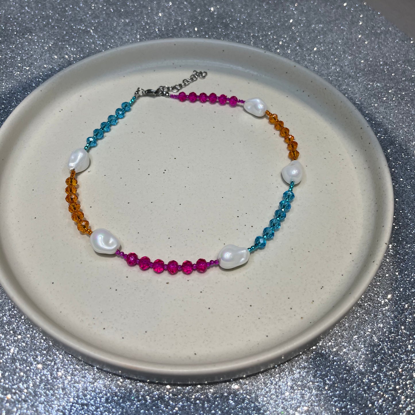 Collar Shiny Trio - Sunset Cocktail