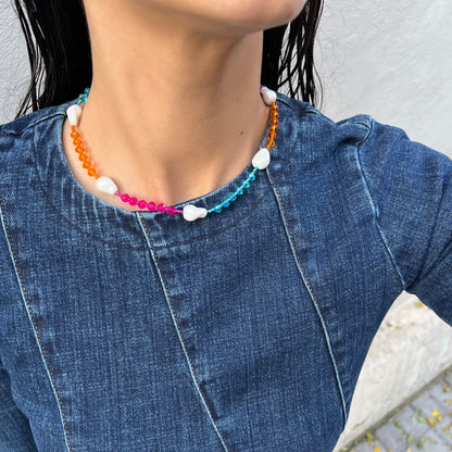 Collar Shiny Trio - Sunset Cocktail